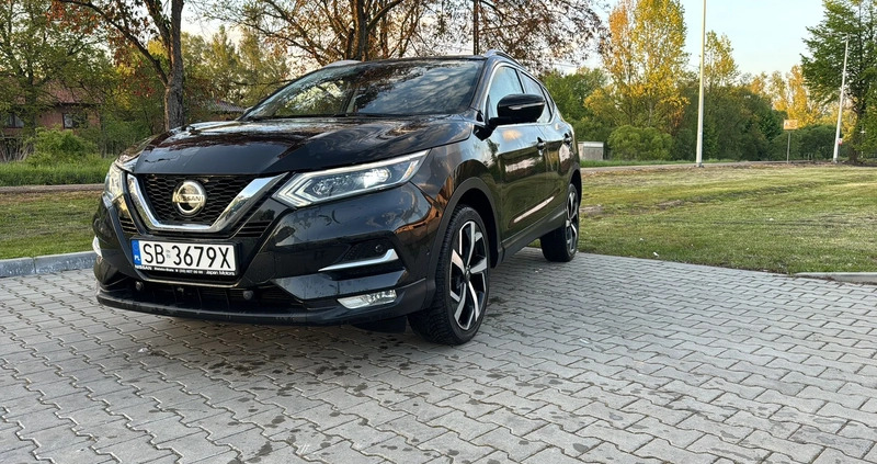 Nissan Qashqai cena 67000 przebieg: 99320, rok produkcji 2018 z Biała małe 497